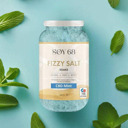 SOY 68 Fizzy Salt Bath Soak (1 Gal)