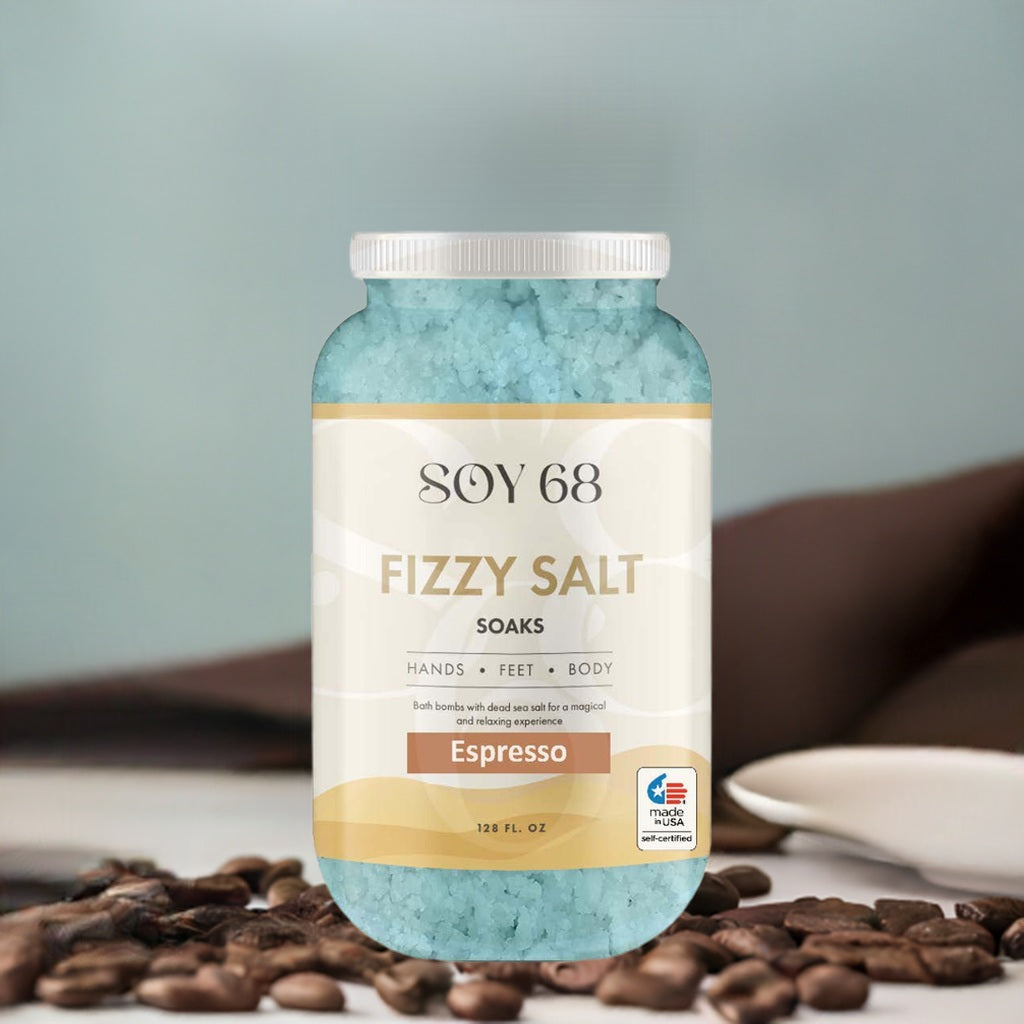 SOY 68 Fizzy Salt Bath Soak (1 Gal)