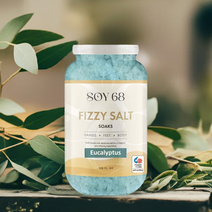 SOY 68 Fizzy Salt Bath Soak (1 Gal)