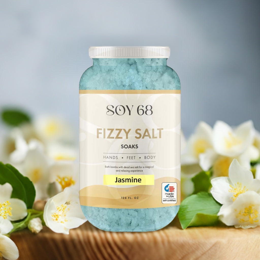 SOY 68 Fizzy Salt Bath Soak (1 Gal)