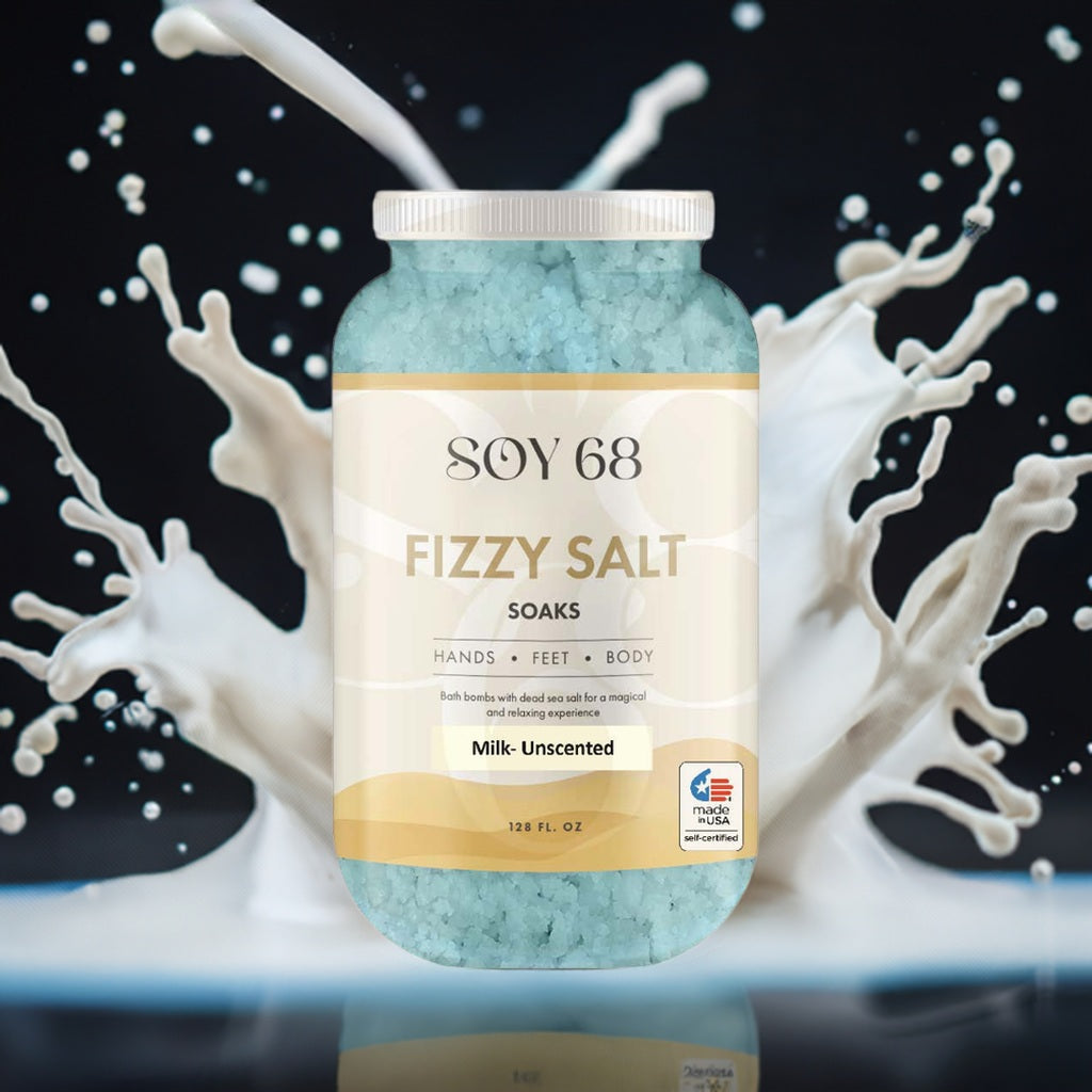 SOY 68 Fizzy Salt Bath Soak (1 Gal)