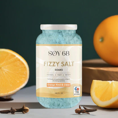 SOY 68 Fizzy Salt Bath Soak (1 Gal)