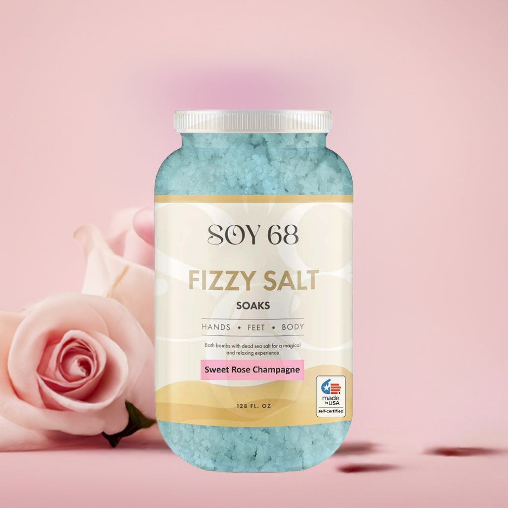 SOY 68 Fizzy Salt Bath Soak (1 Gal)