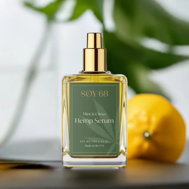 SOY 68 MASSAGE OIL: HEM SERUM Mint & Citrus