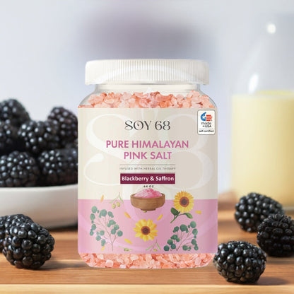 SOY 68 Pure Himalayan Pink Salt Bath Soak (0.5 Gal)