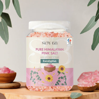 SOY 68 Pure Himalayan Pink Salt Bath Soak (0.5 Gal)