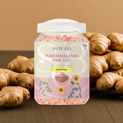 SOY 68 Pure Himalayan Pink Salt Bath Soak (0.5 Gal)