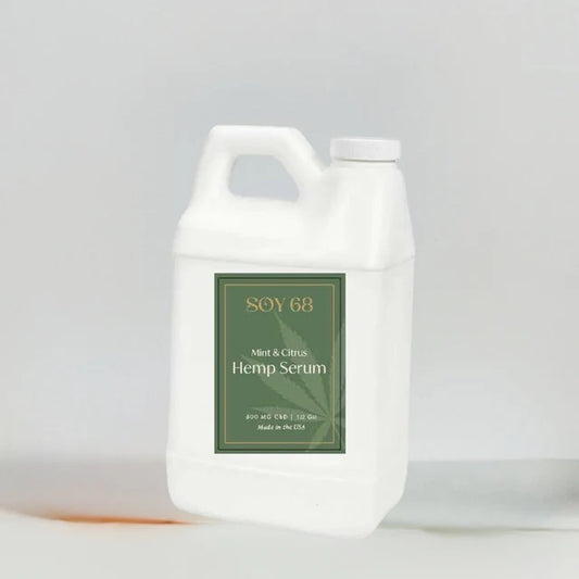 SOY 68 MASSAGE OIL: HEM SERUM Mint & Citrus