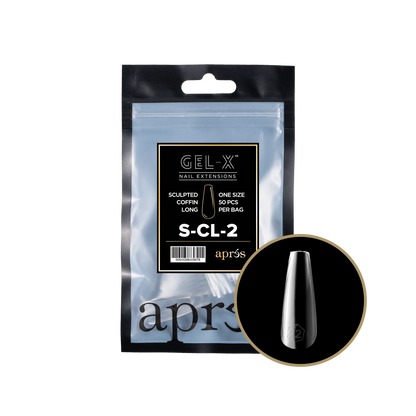 APRES Gel-X Sculpted Coffin Long Refill