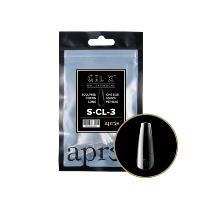 APRES Gel-X Sculpted Coffin Long Refill