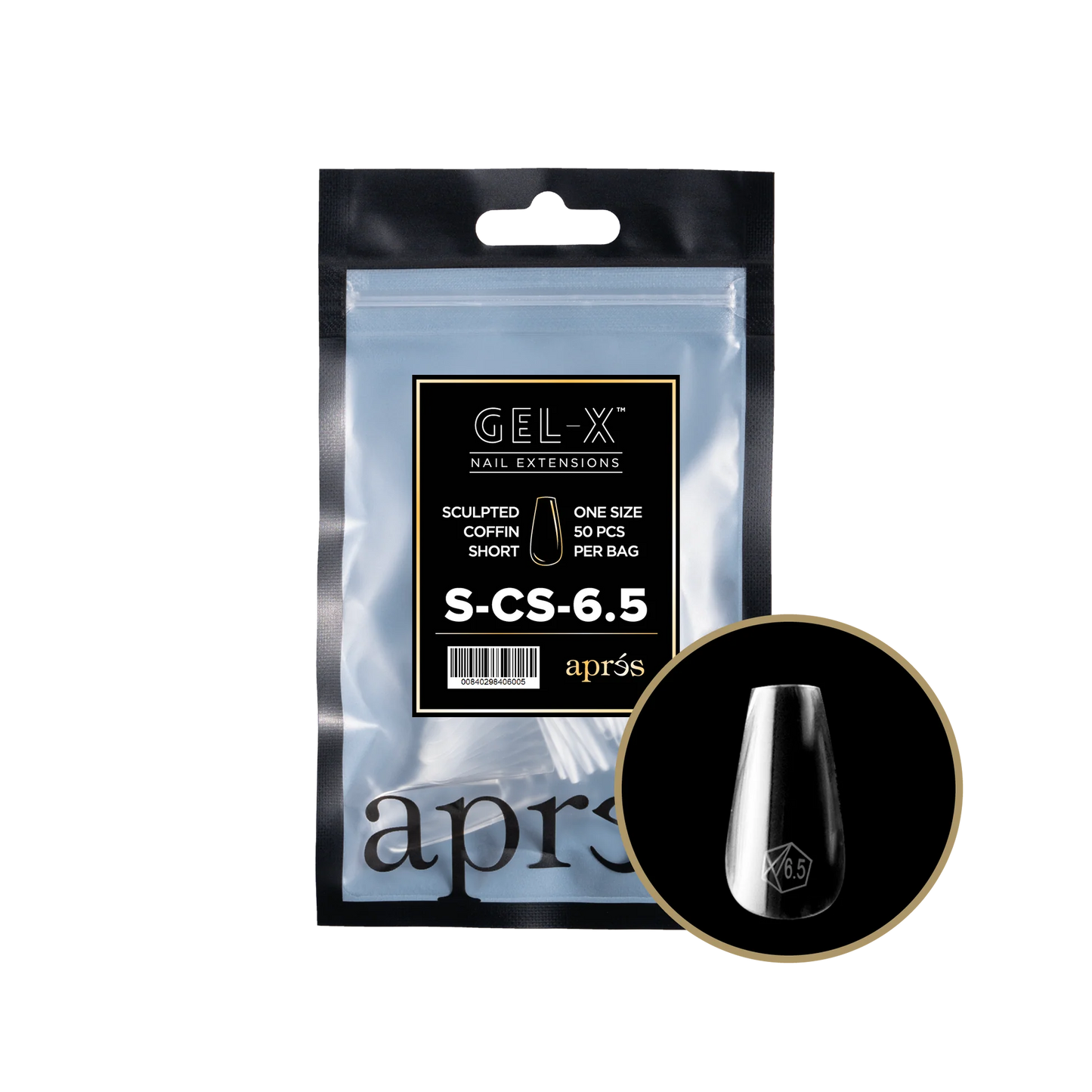 APRES Gel-X Sculpted Coffin Short Refill