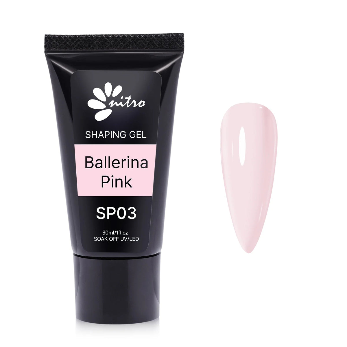 NITRO Shaping Gel 30ml - SP03 Ballerina Pink
