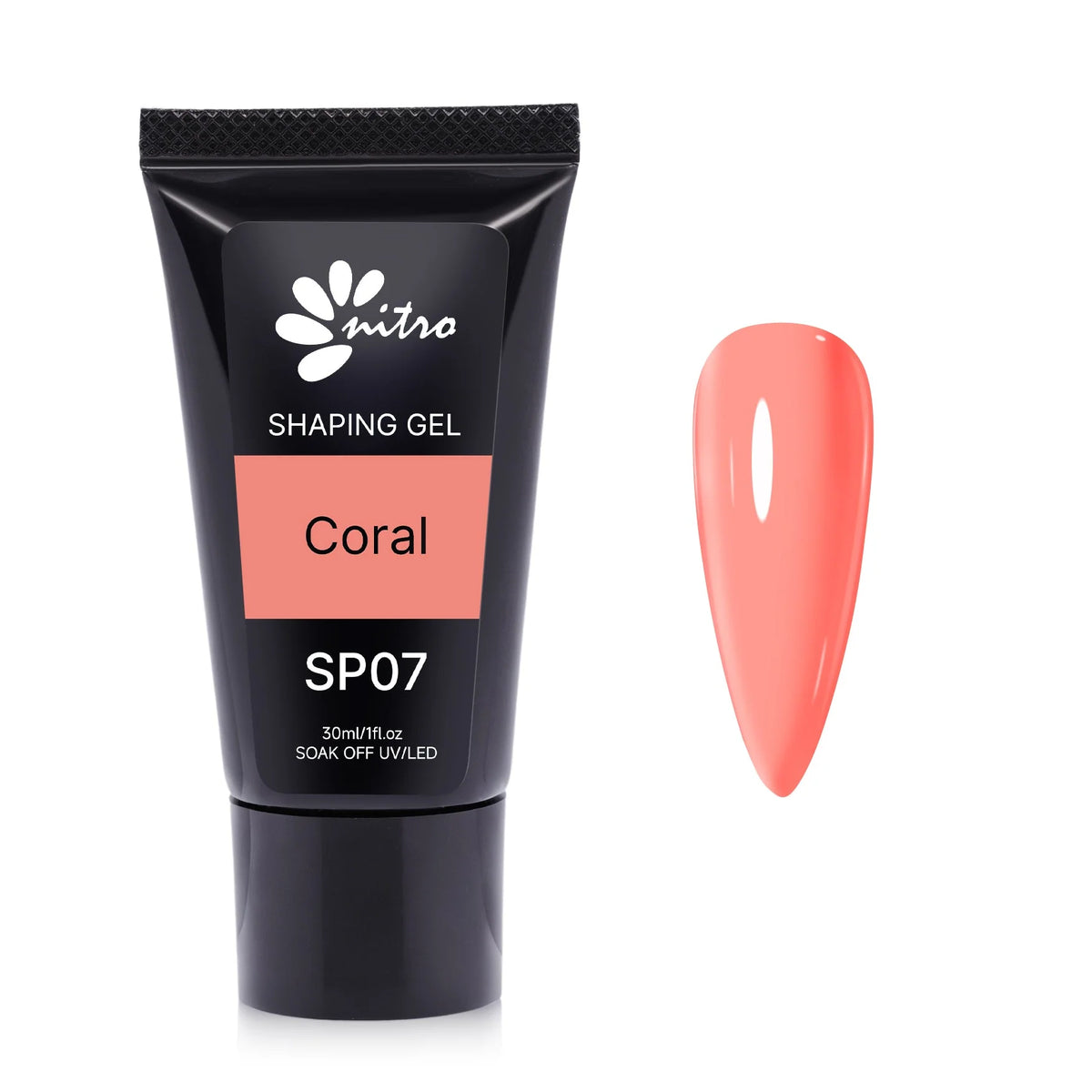 NITRO Shaping Gel 30ml - SP07 Coral