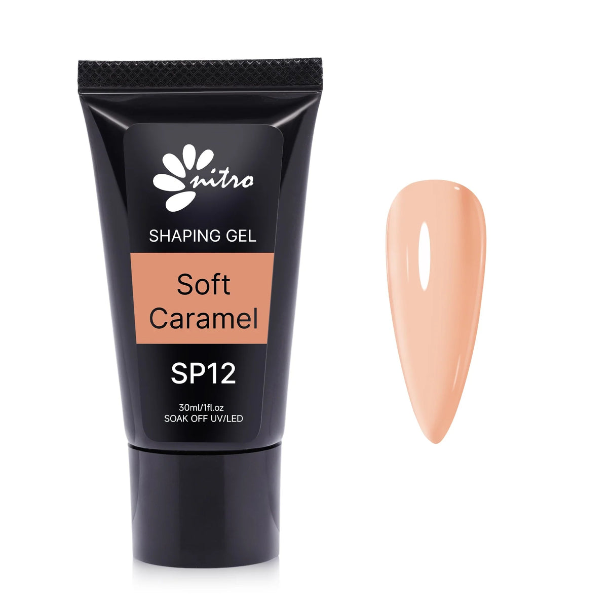 NITRO Shaping Gel 30ml - SP12 Soft Caramel