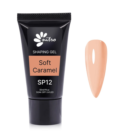NITRO Shaping Gel 30ml - SP12 Soft Caramel