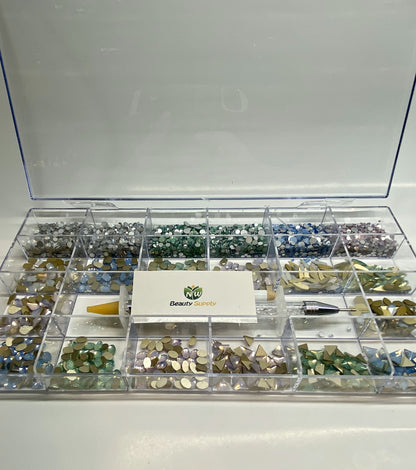 Rhinestone Charm Box #168