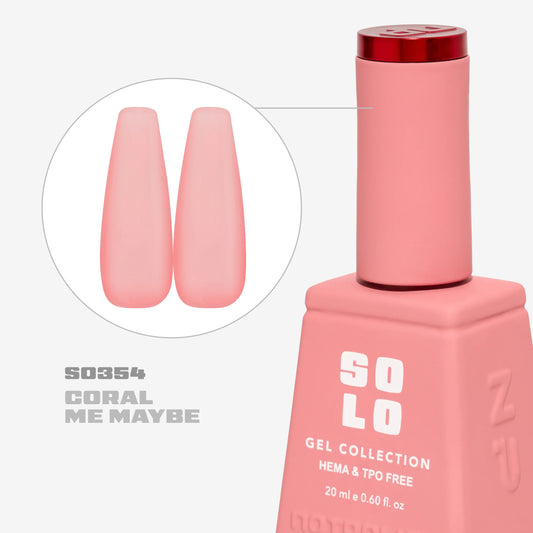 NotPolish Solo Gel Coral Me Maybe #354