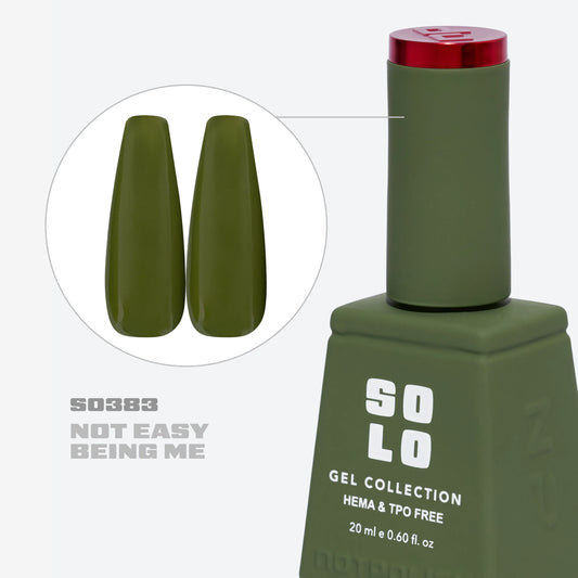 NotPolish Solo Gel Not Easy Being Me #383
