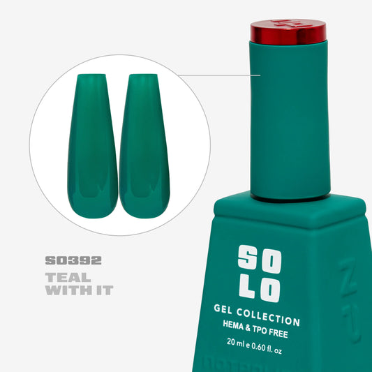 NotPolish Solo Gel Teal With It #392
