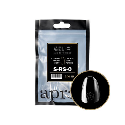 APRES Gel-X Sculpted Round Short Refill