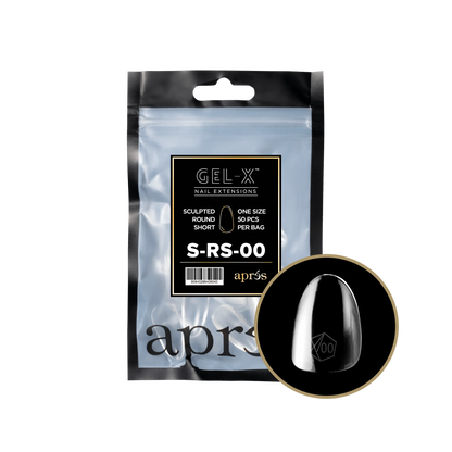 APRES Gel-X Sculpted Round Short Refill