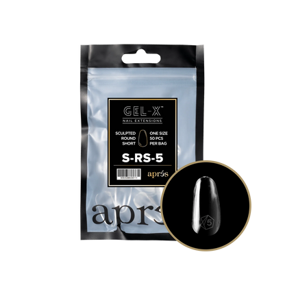 APRES Gel-X Sculpted Round Short Refill