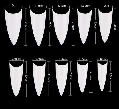 LIA Short Stiletto Tip Box