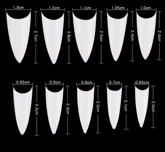 LIA STILETTO SHORT TIP BOX