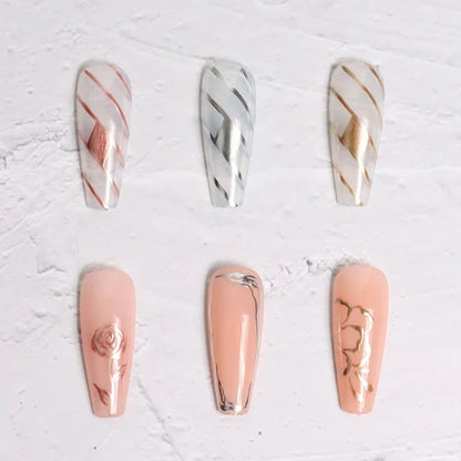 VINIMAY Gel Art Liner - Metallic Rose Gold