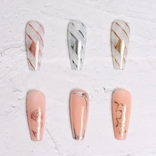 VINIMAY Gel Art Liner - Metallic Rose Gold