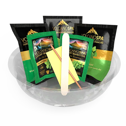 VolcanoSpa Luxury Manicure in a Bowl Spearmint (30/Case)