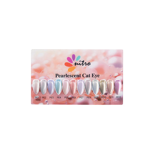 NITRO Pearlescent Cat Eye Gel Collection (12 Colors)
