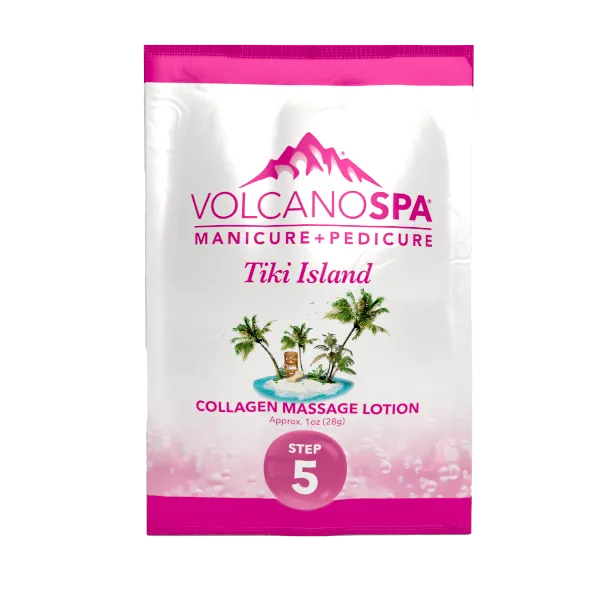 Volcano Spa Tiki Island 6 Step - Honeysuckle