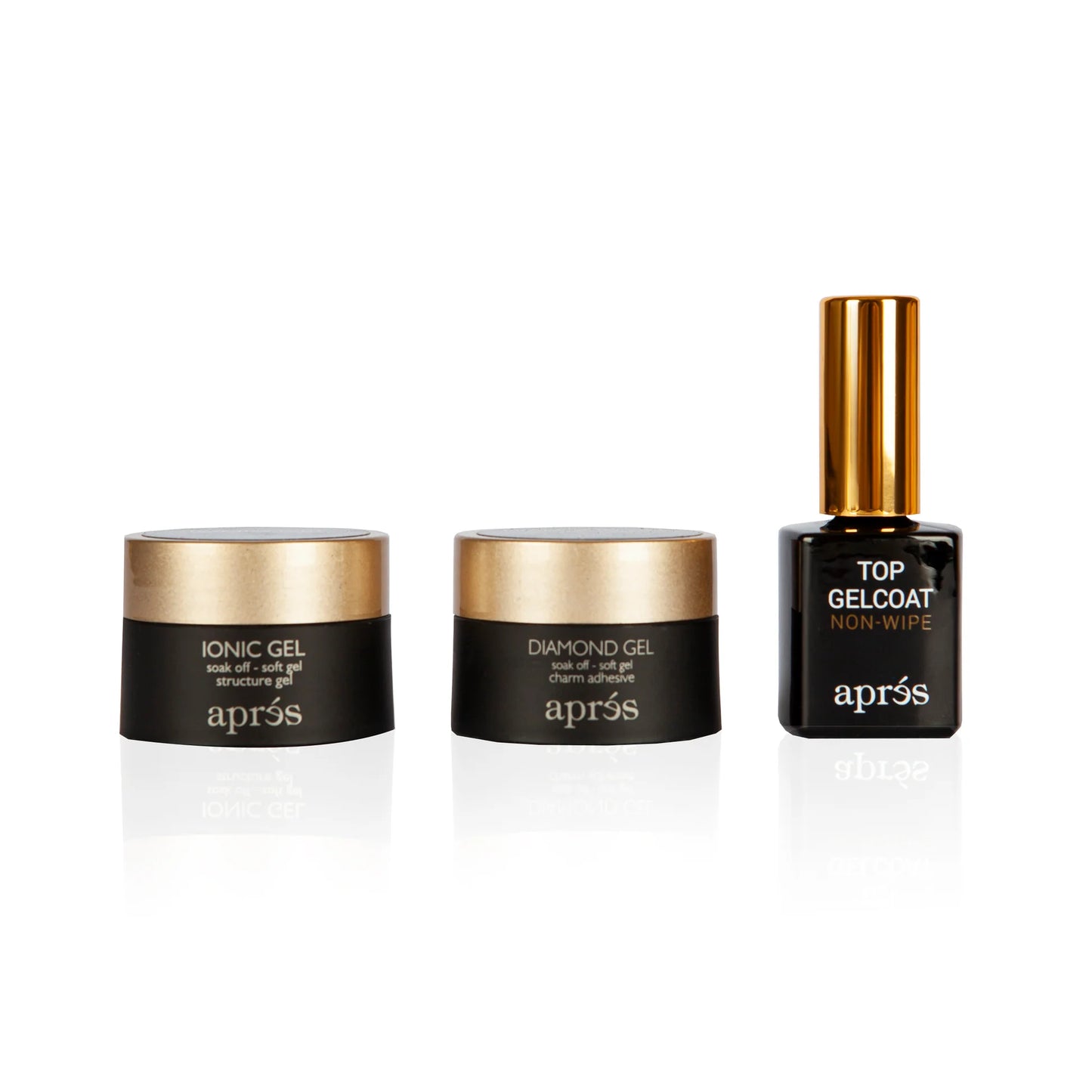 Apres Trio Set(Top Gelcoat, DIamond Gel, Ionic Gel)
