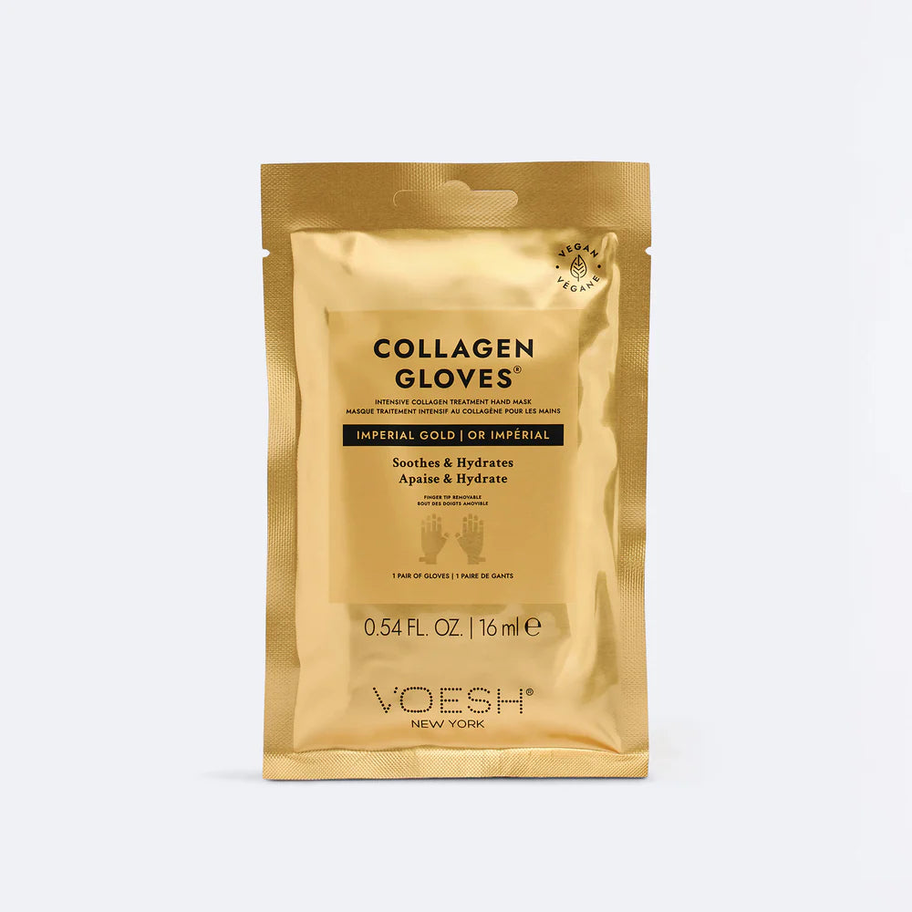 Voesh Collagen Gloves Imperial Gold Case