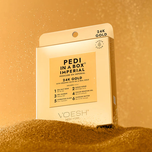 Voesh Pedi in a Box Imperial 24K Gold 6 Step 30/case