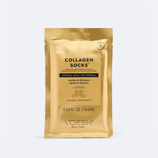 Voesh Collagen Socks Imperial Gold each