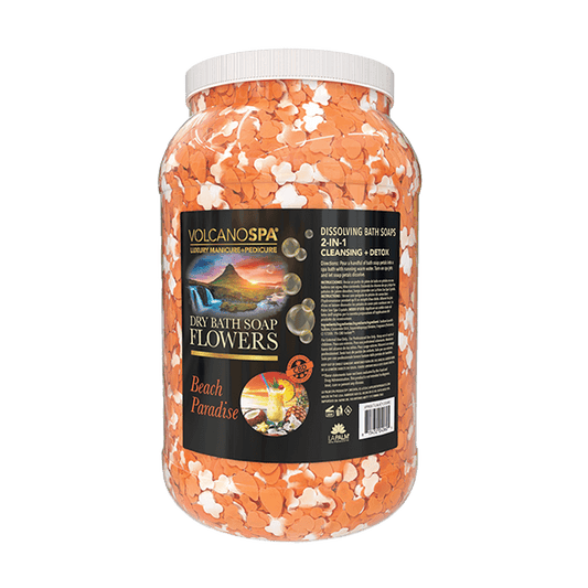 VolcanoSpa Dry Bath Flowers Beach Paradise Gallon