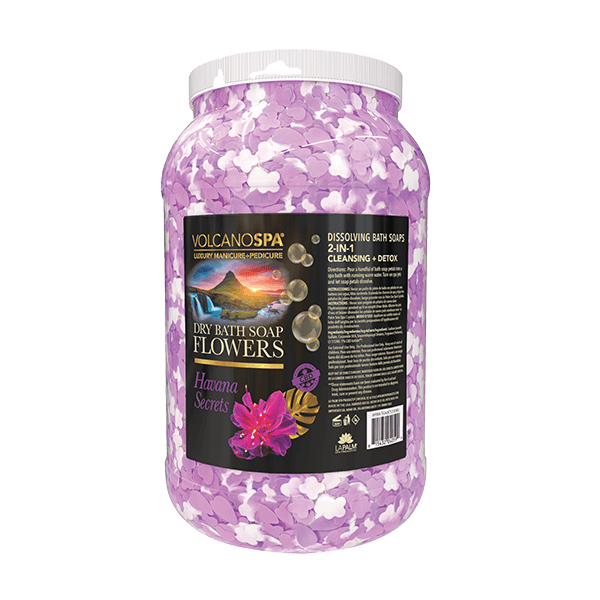 VolcanoSpa Dry Bath Flowers Havana Secrets Gallon