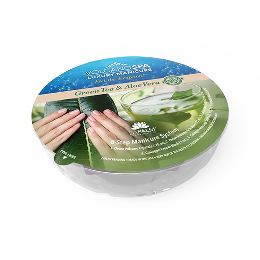 VolcanoSpa Luxury Manicure in a Bowl Green Tea 30/Case
