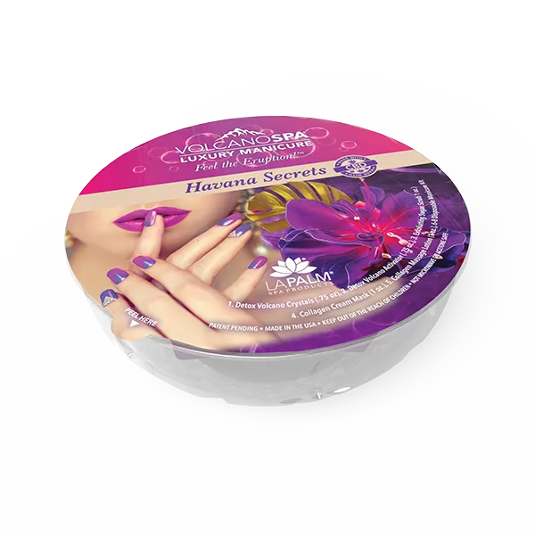 VolcanoSpa Luxury Manicure in a Bowl Havana Secrets (30/Case)