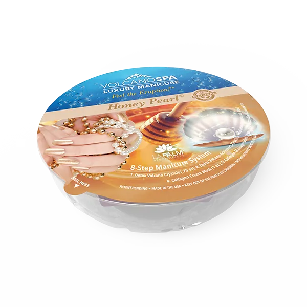 VolcanoSpa Luxury Manicure in a Bowl Honey Pearl (30/Case)