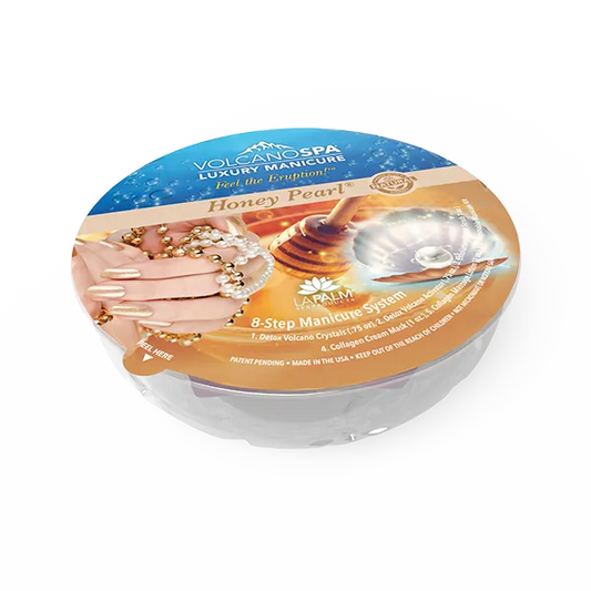 VolcanoSpa Luxury Manicure in a Bowl Honey Pearl 30/Case