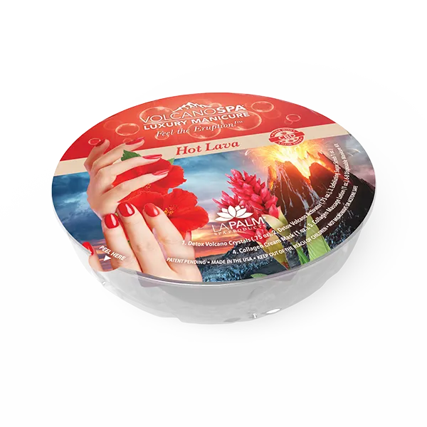 VolcanoSpa Luxury Manicure in a Bowl Hot Lava (30/Case)
