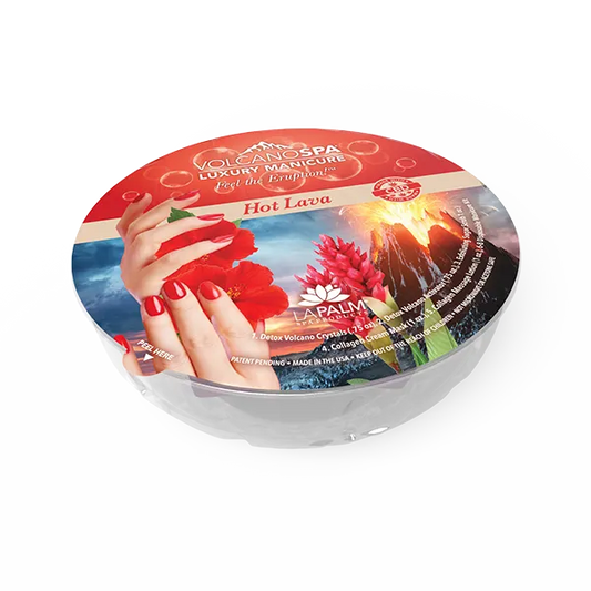 VolcanoSpa Luxury Manicure in a Bowl Hot Lava 30/Case