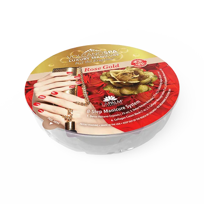 VolcanoSpa Luxury Manicure in a Bowl Rose Gold Single