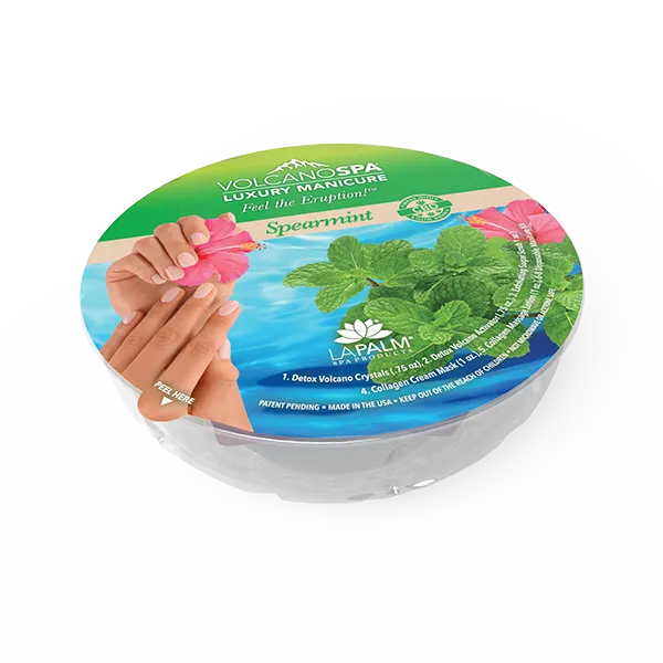 VolcanoSpa Luxury Manicure in a Bowl Spearmint (30/Case)