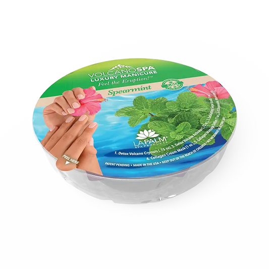 VolcanoSpa Luxury Manicure in a Bowl Spearmint Single