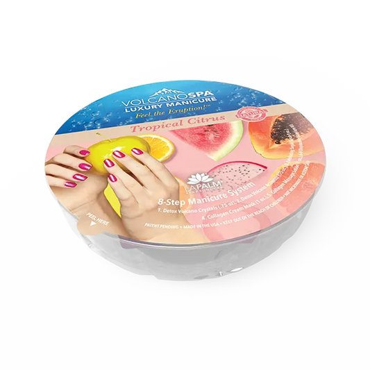 VolcanoSpa Luxury Manicure in a Bowl Tropical Citrus 30/Case