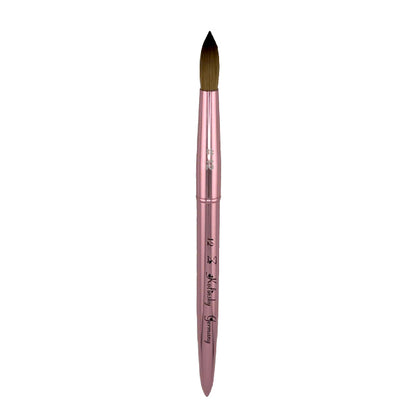 Z Pink Handle Kolinsky Brush #12